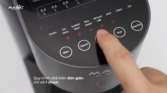 Máy làm sữa hạt MAGIC ECO AC-140 điều khiển bằng màn hình cảm ứng